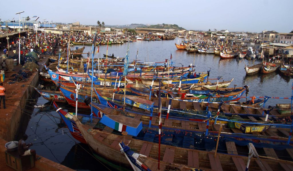 Puerto de Elmina, Ghana