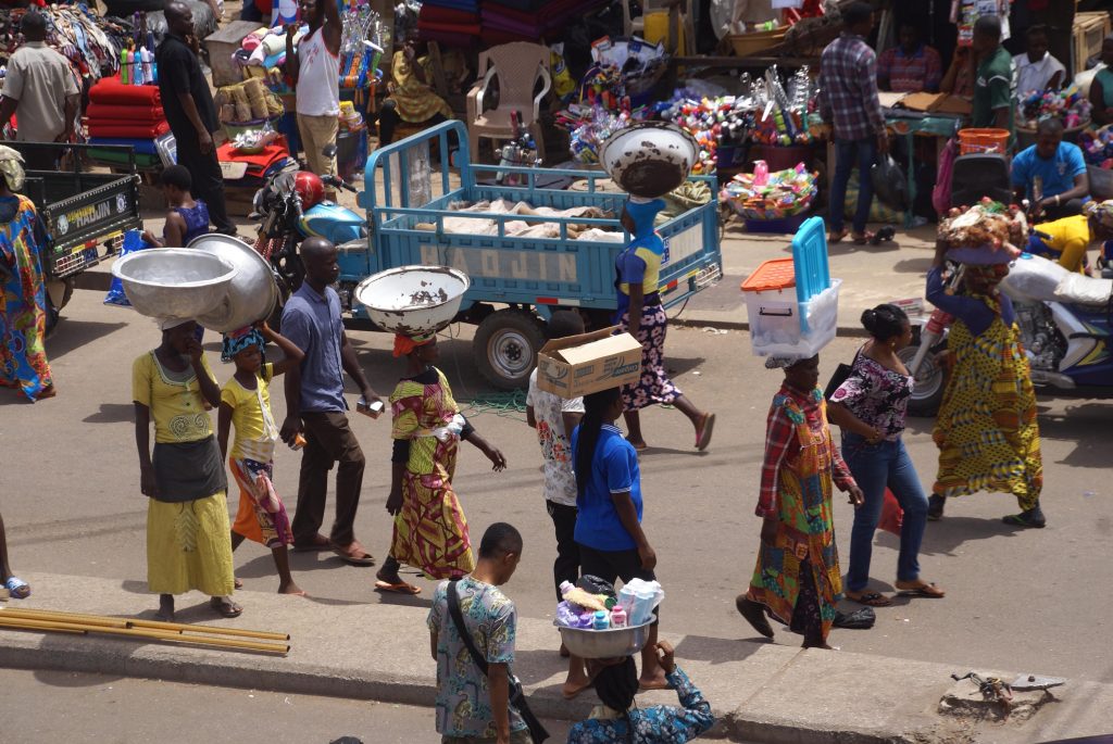 Mercado de Kumasi, Ghana